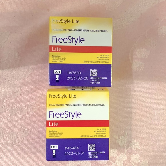 Free Style Accessories Freestyle Lite Test Strips 0ct 2 Boxes Free